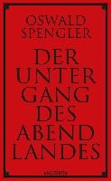 Der Untergang des Abendlandes voorzijde