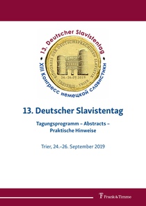 13. Deutscher Slavistentag voorzijde