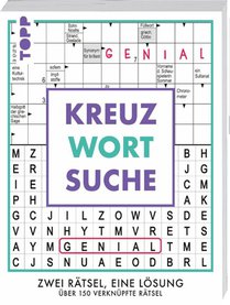Kreuzwortsuche - 160 verknüpfte Rätsel: Zwei Rätsel, eine Antwort