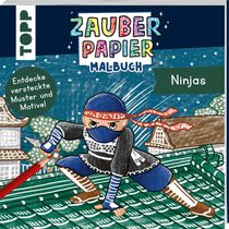 Zauberpapier Malbuch Ninjas