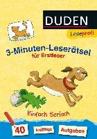 Leseprofi - 3-Minuten-Leserätsel für Erstleser: Einfach tierisch voorzijde