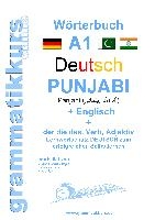 Wörterbuch Deutsch - Punjabi Panjabi - Englisch A1 voorzijde