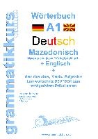 Woerterbuch Deutsch - Mazedonisch - Englisch