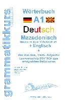 Woerterbuch Deutsch - Mazedonisch - Englisch