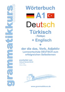 Woerterburch Deutsch - Turkisch Englisch A1