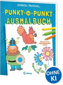 Punkt-zu-Punkt-Ausmalbuch (blau)
