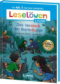 Leselöwen 2. Klasse - Das Versteck der Bankräuber