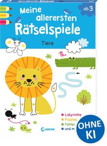 Meine allerersten Rätselspiele - Tiere