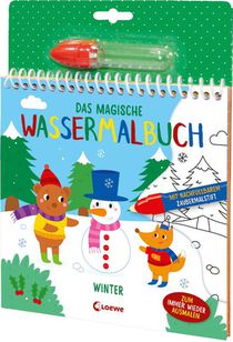 Das magische Wassermalbuch - Winter