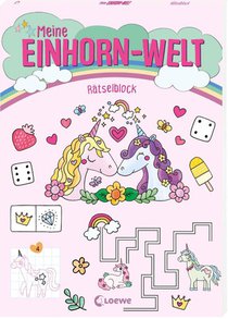 Meine Einhorn-Welt - Rätselblock