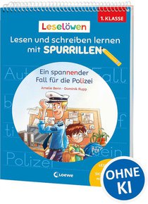 Leselöwen - Lesen und schreiben lernen mit Spurrillen - Ein spannender Fall für die Polizei