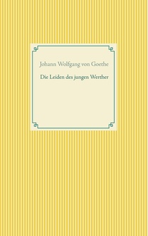 Die Leiden des jungen Werther voorzijde