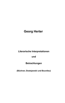 Literarische Interpretationen und Betrachtungen