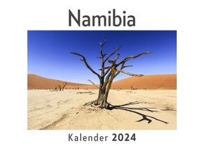 Namibia (Wandkalender 2024, Kalender DIN A4 quer, Monatskalender im Querformat mit Kalendarium, Das perfekte Geschenk)