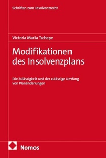 Modifikationen des Insolvenzplans