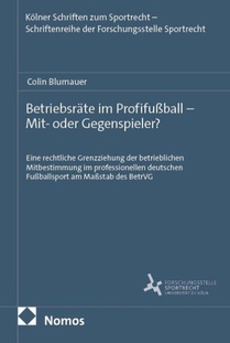 Betriebsräte im Profifußball - Mit- oder Gegenspieler?