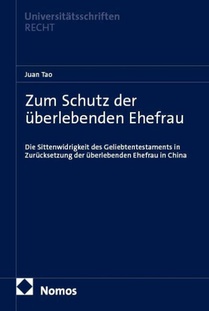 Zum Schutz der überlebenden Ehefrau