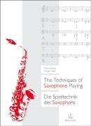 Die Spieltechnik des Saxophons / The Techniques of Saxophone Playing voorzijde