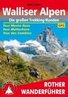 Walliser Alpen. Die großen Trekking-Runden voorzijde