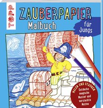 Zauberpapier Malbuch für Jungs