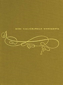 Mira Calligraphiae Monumenta (German edition) voorzijde