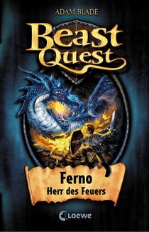 Beast Quest 01. Ferno, Herr des Feuers voorzijde