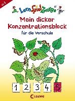 LernSpielZwerge - Mein dicker Konzentrationsblock für die Vorschule voorzijde