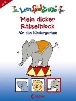 LernSpielZwerge - Mein dicker Rätselblock für den Kindergarten