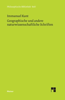 Geographische und andere naturwissenschaftliche Schriften