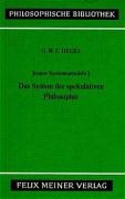 Jenaer Systementwürfe 1. Das System der spekulativen Philosophie voorzijde