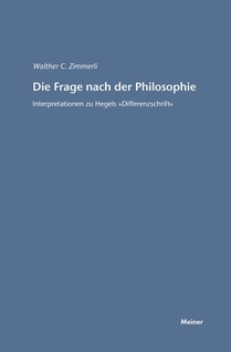 Die Frage nach der Philosophie