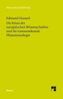 Die Krisis der europäischen Wissenschaften und die transzendentale Phänomenologie voorzijde