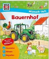 WAS IST WAS Junior Mitmach-Heft Bauernhof voorzijde