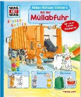 WAS IST WAS Kindergarten Malen Rätseln Stickern Bei der Müllabfuhr