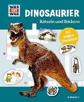 Rätseln und Stickern: Dinosaurier