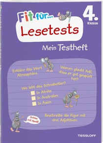Fit für Lesetests 4. Klasse. Mein Testheft