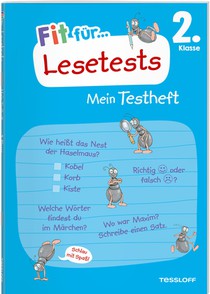 Fit für Lesetests 2. Klasse. Mein Testheft