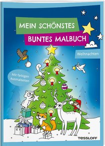Mein schönstes buntes Malbuch. Weihnachten