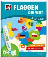 BOOKii® WAS IST WAS Stickeratlas Flaggen der Welt. voorzijde