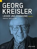 Georg Kreisler. Lieder und Chansons. Gesang und Klavier. Band 3 voorzijde