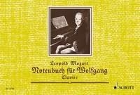 Notenbuch für Wolfgang
