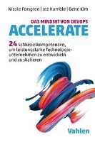 Das Mindset von DevOps. Accelerate voorzijde