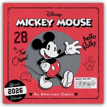 Disney Mickey Mouse 2026 - Wandkalender