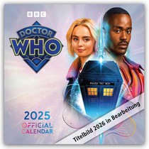 Doctor Who - 15. Doktor 2026 - Wandkalender