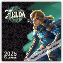 Nintendo - The Legend of Zelda - Die Legende von Zelda 2026 - Wandkalender