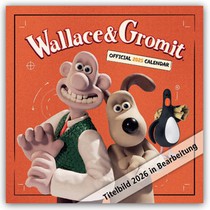 Wallace and Gromit 2026 - Wandkalender