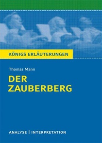 Der Zauberberg. Textanalyse und Interpretation voorzijde