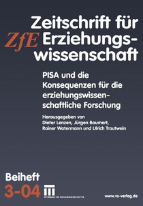 Pisa Und Die Konsequenzen Fur Die Erziehungswissenschaftliche Forschung