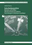 Entscheidungslehre - Methoden und Techniken voorzijde