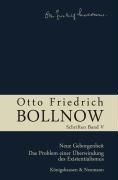 Otto Friedrich Bollnow: Schriften - Band 5 voorzijde